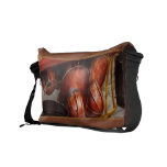 Bombeiro - chapéus - eu ofereci-me para este bolsas mensageiro