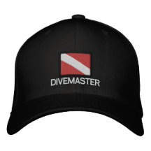 Boné da bandeira do mergulho - DIVEMASTER