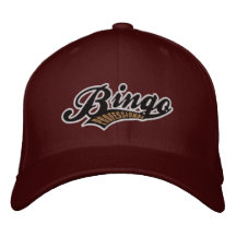 Boné de lãs do flexfit do BINGO PRO com o URL