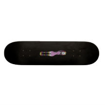 Boneca do cabelo 3D Bonga do arco-íris do Skate