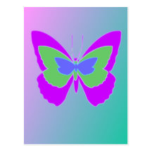 Borboleta Cartao Postal