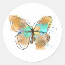 borboleta .JPEG Adesivos