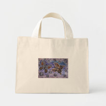 Borboleta que sonha o saco bolsa para compras