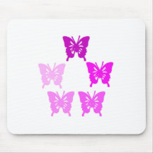borboleta roxa mousepads