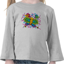 Borboletas t - shirts