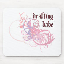 Borracho de esboço mouse pad
