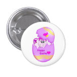 Botão afortunado bonito do felz pascoa do Pinkie Boton