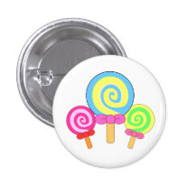 botão bonito do pop do lolly pins