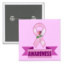 Botão - consciência do cancro da mama pins