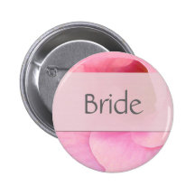 Botão cor-de-rosa macio da noiva boton
