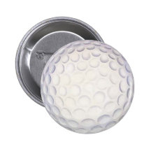 Botão/crachá da bola de golfe boton