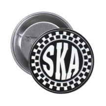 Botão de Ska Pins