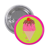 Botão do cone de gelado boton