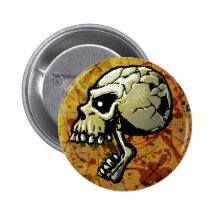 Botão do Dia das Bruxas do crânio Pins