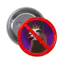 Botão do lama do drama - redondo pins