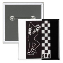 Botão do ritmo de Ska Boton