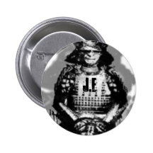 Botão do samurai pins