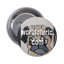 Botão redondo pins