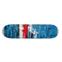 Bote de salvamento do fogo skateboard