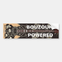 Bouzouki pôr adesivo