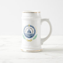 Brasão de Cabo Verde Caneca