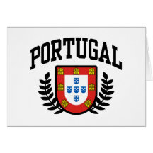 Brasão de Portugal Cartão