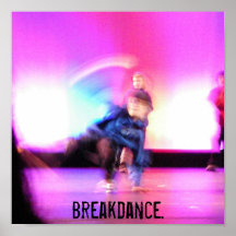 Breakdance. Pôsteres