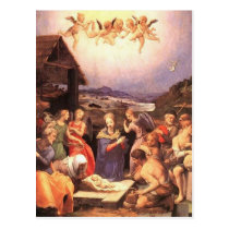 Bronzino - a adoração dos pastores cartées postais