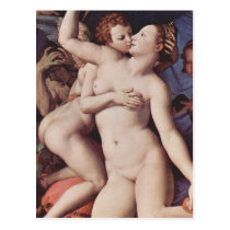 Bronzino - alegoria do amor cartées postais