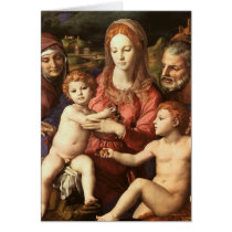 Bronzino - família santamente postais