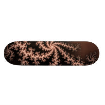 Brown dourado - redemoinhos coloridos café do frac skate boards