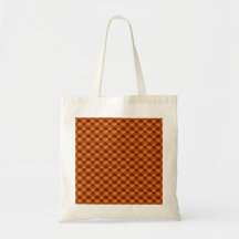 Brown outonal colore o teste padrão geométrico bolsas