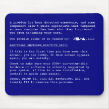 BSOD Mousepad