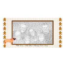 Bullmastiff é impressionante cartões com foto personalizados
