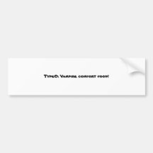 bumpersticker do vampiro adesivos