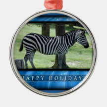 c-2011-zebra-035 ornamentos para arvore de natal
