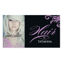 Cabelo 311 pelo cartão de visita do Lilac