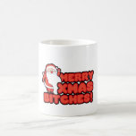 Cadelas alegres do Xmas de Santa Caneca