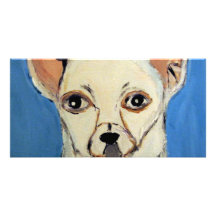 cães pelo ginsburg de eric cartões com foto personalizados