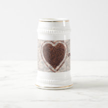 Café do amor canecas