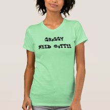 Café Groggy da necessidade Camisetas