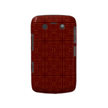 Caixa abstrata dos quadrados de Borgonha Capas Blackberry