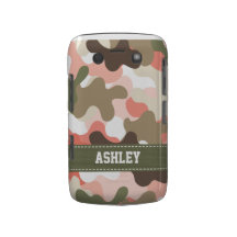 Caixa corajosa de Blackberry da camuflagem verde c Capa Blackberry