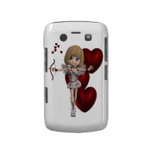 Caixa de Blackberry do Cupido Capa Blackberry