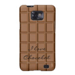 Caixa do chocolate para a galáxia S de Samsung + t Capas Samsung Galaxy S2