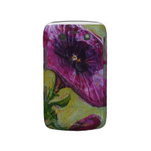 Caixa roxa de Blackberry do petúnia de Paris Capa Blackberry Case-Mate