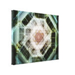 Caleidoscópio da foto impressão de canvas envolvida