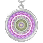 Caleidoscópio roxo da flor bijuteria