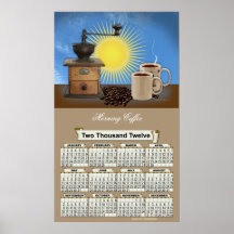 Calendário 2012 do poster