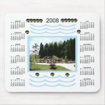 CALENDÁRIO DA LAGOA 2008 DA CASA DE CAMPO MOUSEPAD